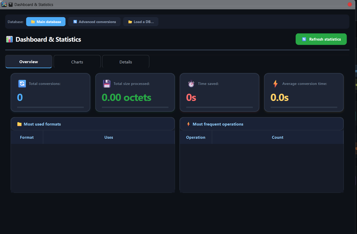 File Converter Pro — Dashboard