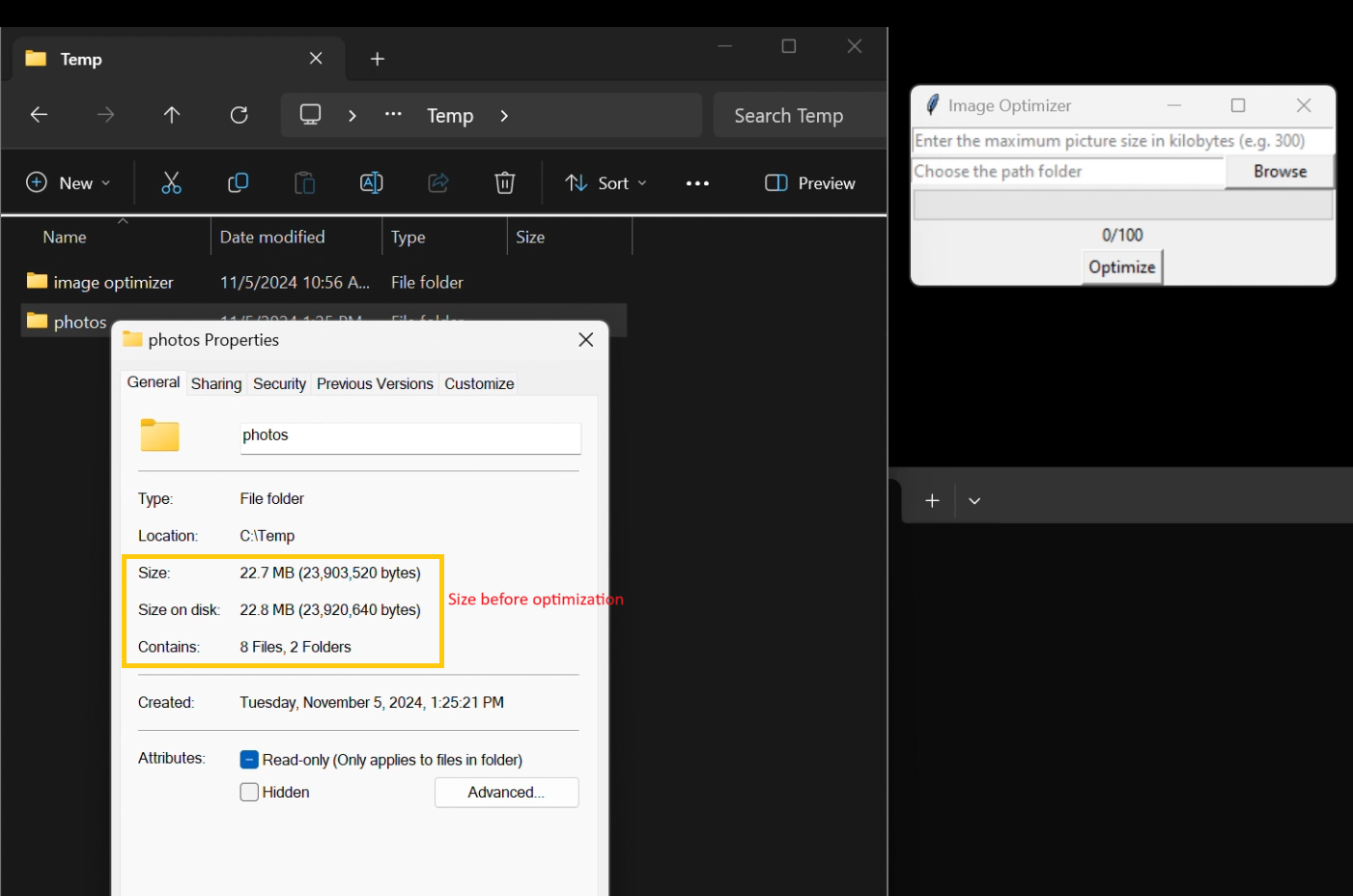 Image Optimizer — 1