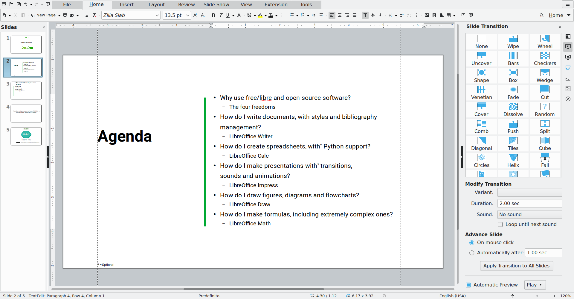 LibreOffice — LibreOffice Impress