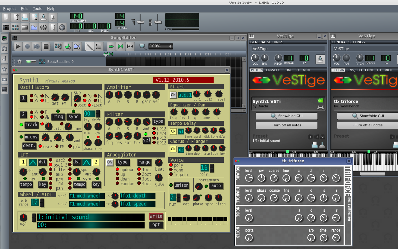 LMMS — VST plugins in LMMS