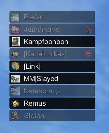 Mumble — Overlay in Mumble 1.2.3