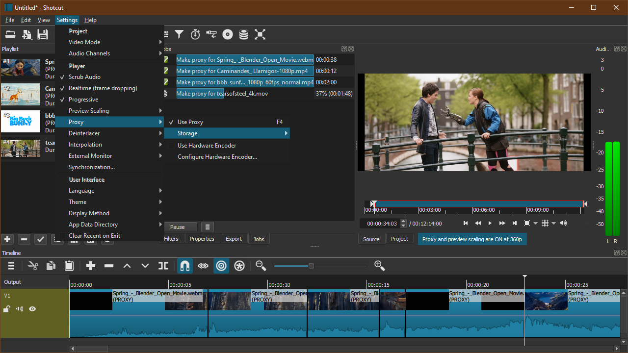 Shotcut screenshot 3