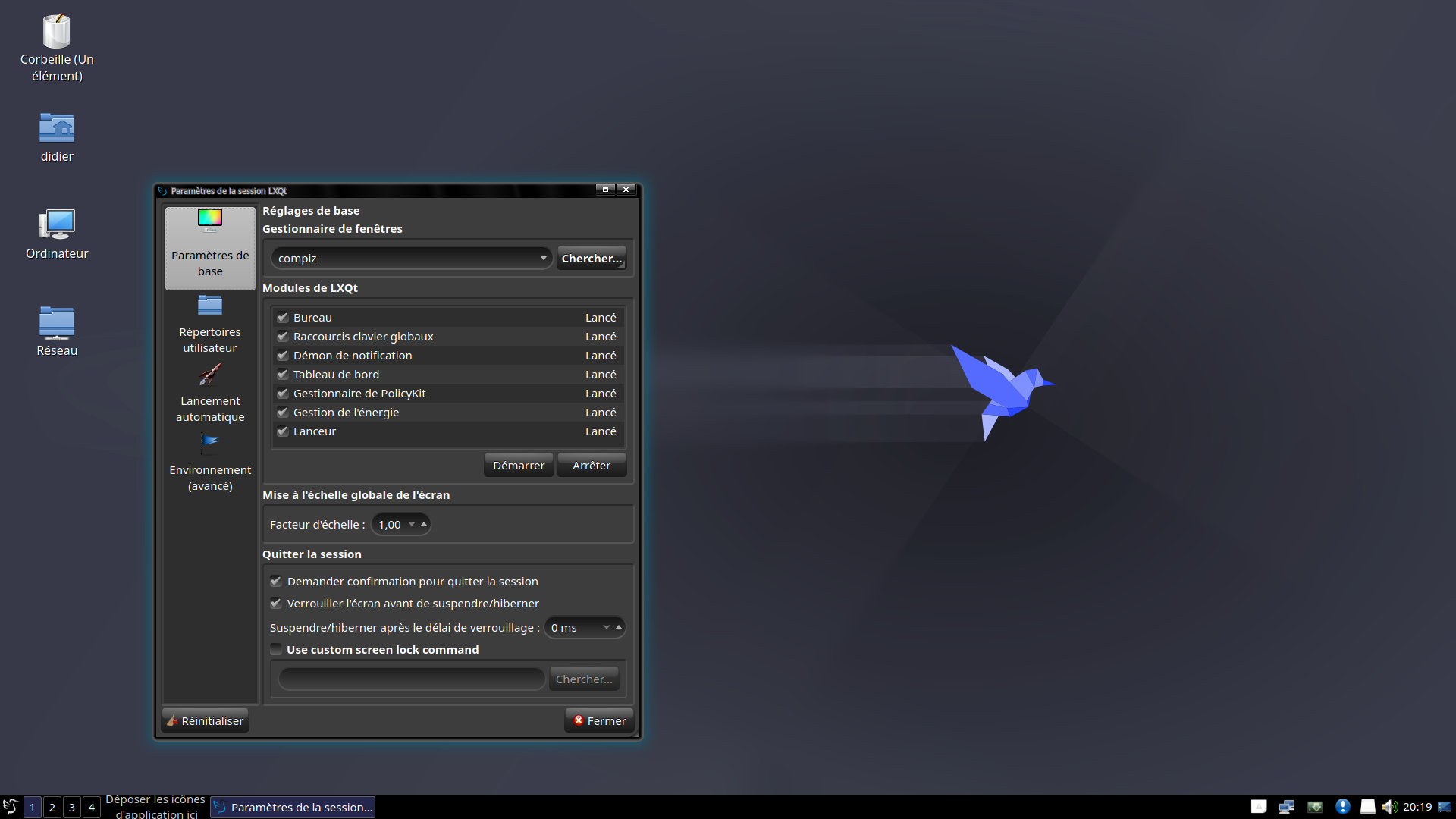 Slint — The LXQt desktop